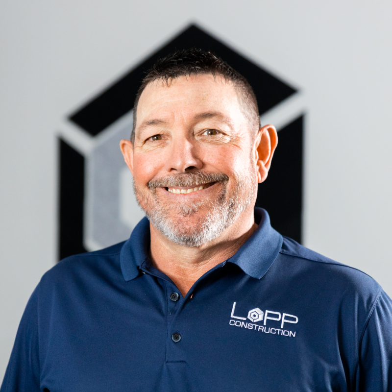 Lopp Construction Operations Manager Shawn Kiser
